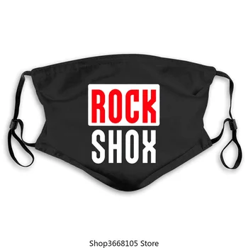 

Neues ROCK SHOX Logo Moutain MTB Biker Fahrrad Herren Weiß Schwarz Maske Größe schöne Tom Brady Mann Masken Tops Washable Windpr