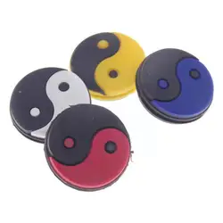6pcs/lot Tennis Racket Shock Absorber Tennis Racket Tennis Damper Shock Anti-vibration Racket Pvc Silicone Absorbers Vibrat H7q3