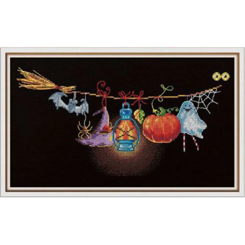 

ZZ5200 Christmas Decoration Diy Cross Stitch Kits Home Decor Fabrics Meter Cartoon Craft Supplies Wedding Free Send Shipping