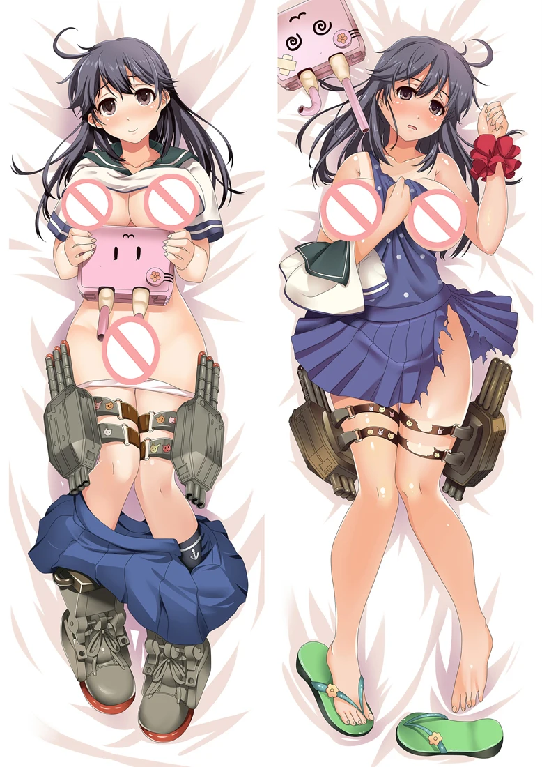 S5 Аниме Kantai Коллекция Dakimakura Чехол kancolle Kirishima& Taihou персонажи Shimakaze& Zuikaku Чехол на подушку - Цвет: S5