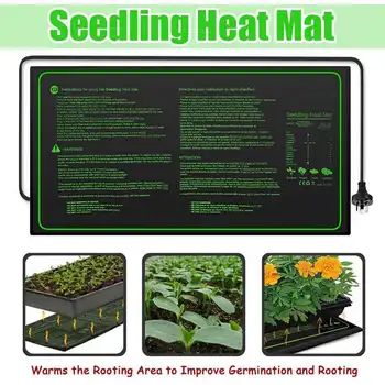 

75 Inch Seedling Heating Mat PVC Waterproof Plant Heating Pad 110V / 220V Seed Germination Starter Pad Garden Supplies Newest