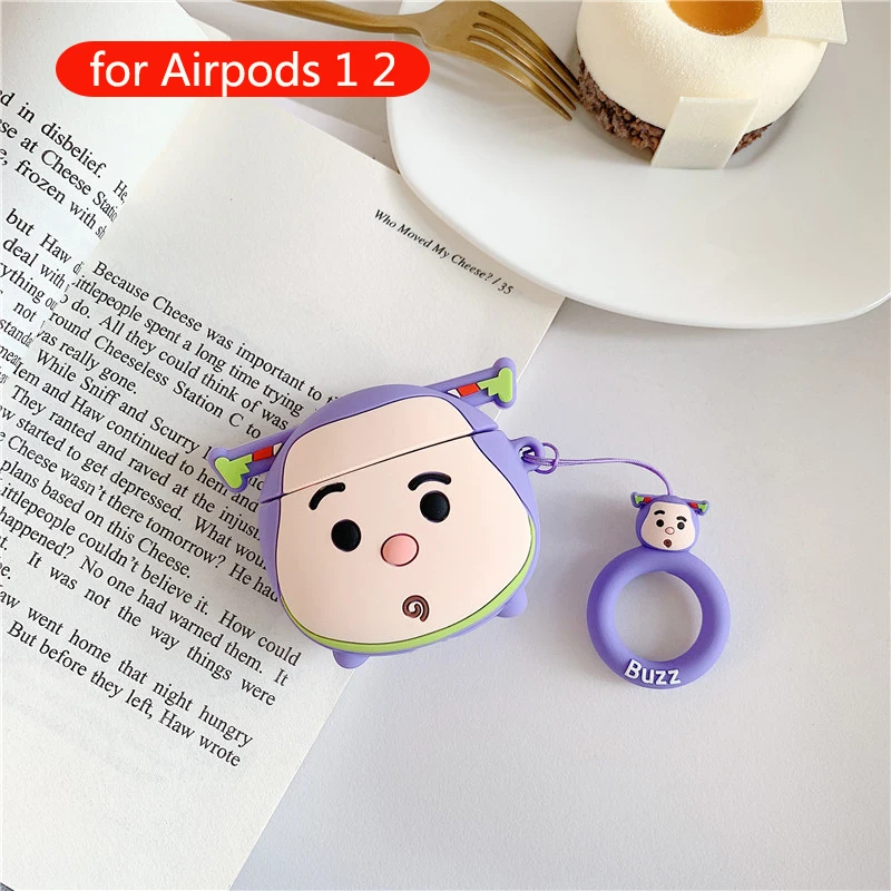 98 Мультяшные беспроводные bluetooth наушники чехол для Apple Airpods силиконовые контейнеры милые для airpods 2 гарнитура защитный чехол Аксессуары - Цвет: 98