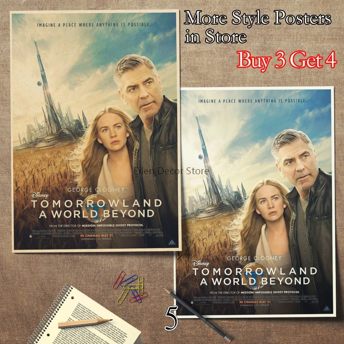Tomorrowland Movie Poster