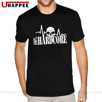 

Workout Hardcore Skull Tees Shirts Mens 6XL Short Sleeves Cotton O Neck Tee Shirts