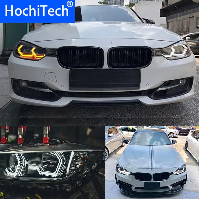Для BMW 2 серии M235i 220i 228i 218i M240i 230i белый и желтый M4 знаковые Стиль комплект