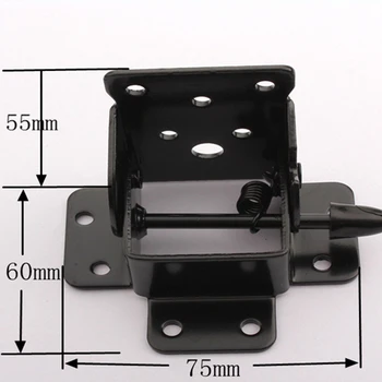 

4x Sofa Legs 90° Folding Bed Table Hinges Connector Furniture Hardware Accessory