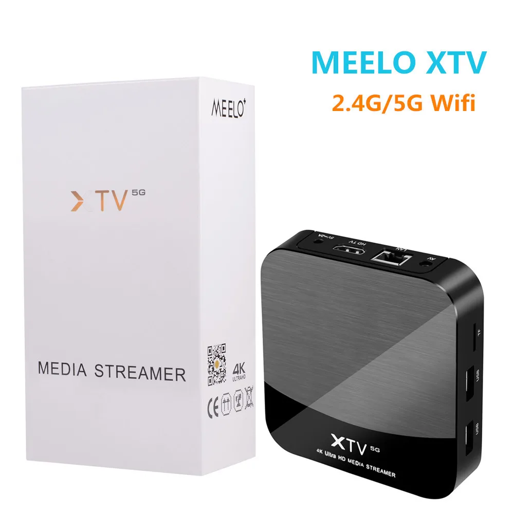 MEELO PLUS X ТВ Смарт Сталкер IP XTREAM коды Box Android 9 0 Amlogic S905X 2 Гб оперативной памяти 16