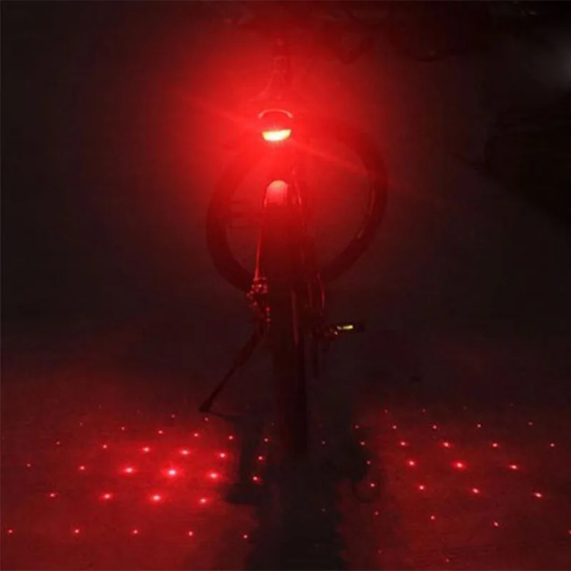 Perfect Bicycle Lights Waterproof Bike LED Rear Tail Light Warning Bicycle Light Lamp Safety Cycling Lights Flashing Bike Accessories 4