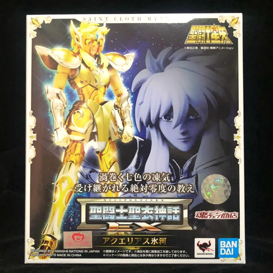 PrettyAngel-Подлинная фигурка BANDAI spirdies Saint Cloth Myth EX Saint Seiya Aquarius Hyoga