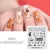 KADS Nail Art Stamping Plate Template Flower Leaf Animals Image Stencils Stamp Geometric for Nails Polish Mold Manicure Tools 2