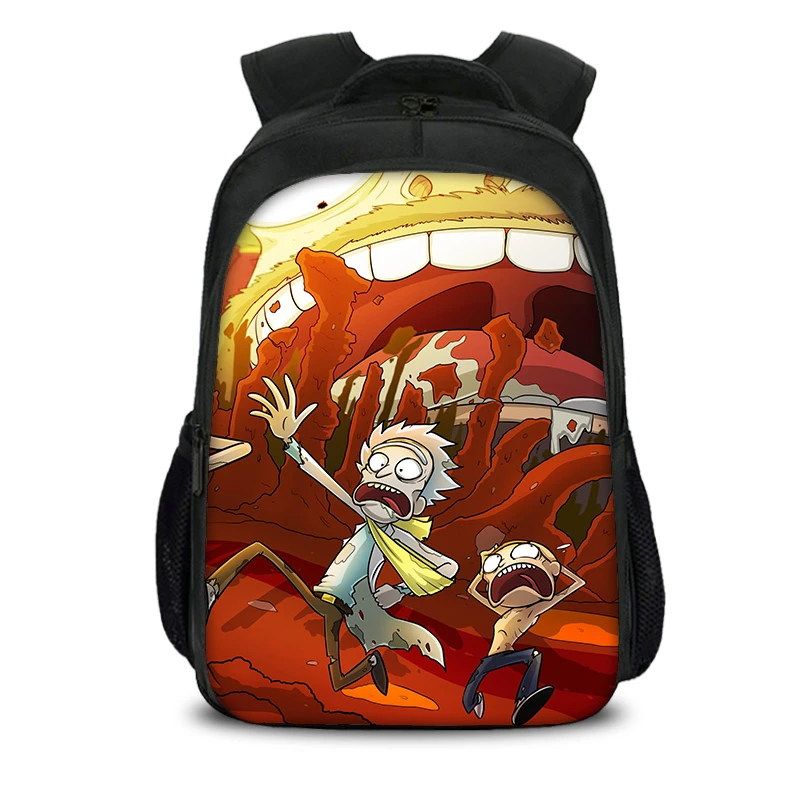

Rick And Morty Kids School Backpack Children School Bags Men Waterproof Nylon Backpacks For Teenager Boys Daypack Dropshipping