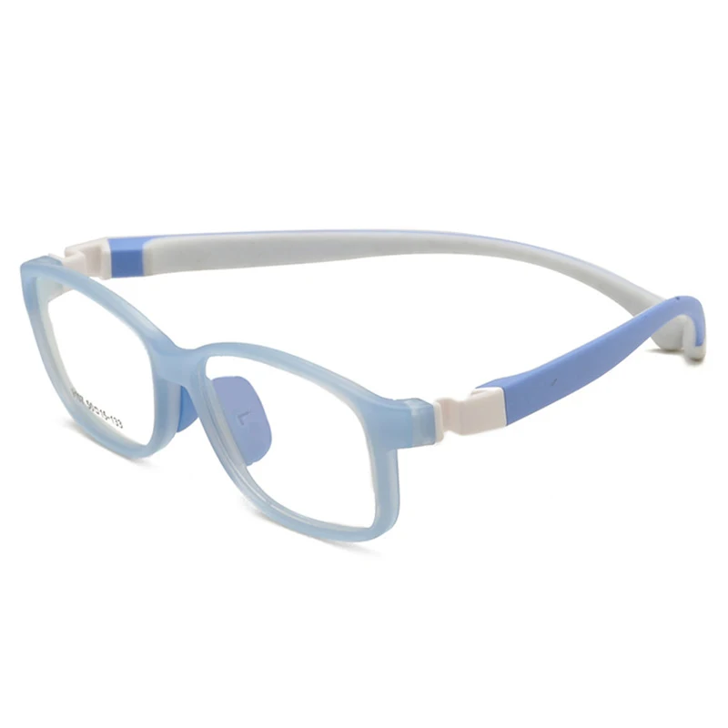 Новинка октября, двухцветные маленькие квадратные детские очки для чтения, модные, для отдыха, без градусов, очки для чтения, классические ретро очки