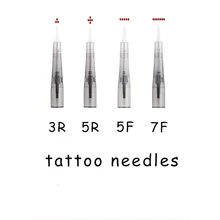 30 шт нано картриджи для тату иглы 1R 0,18/0,25/0,30 мм пистолет для мезотерапии для авто микроиглы цифровой пму ручка татуировки иглы-наконечники