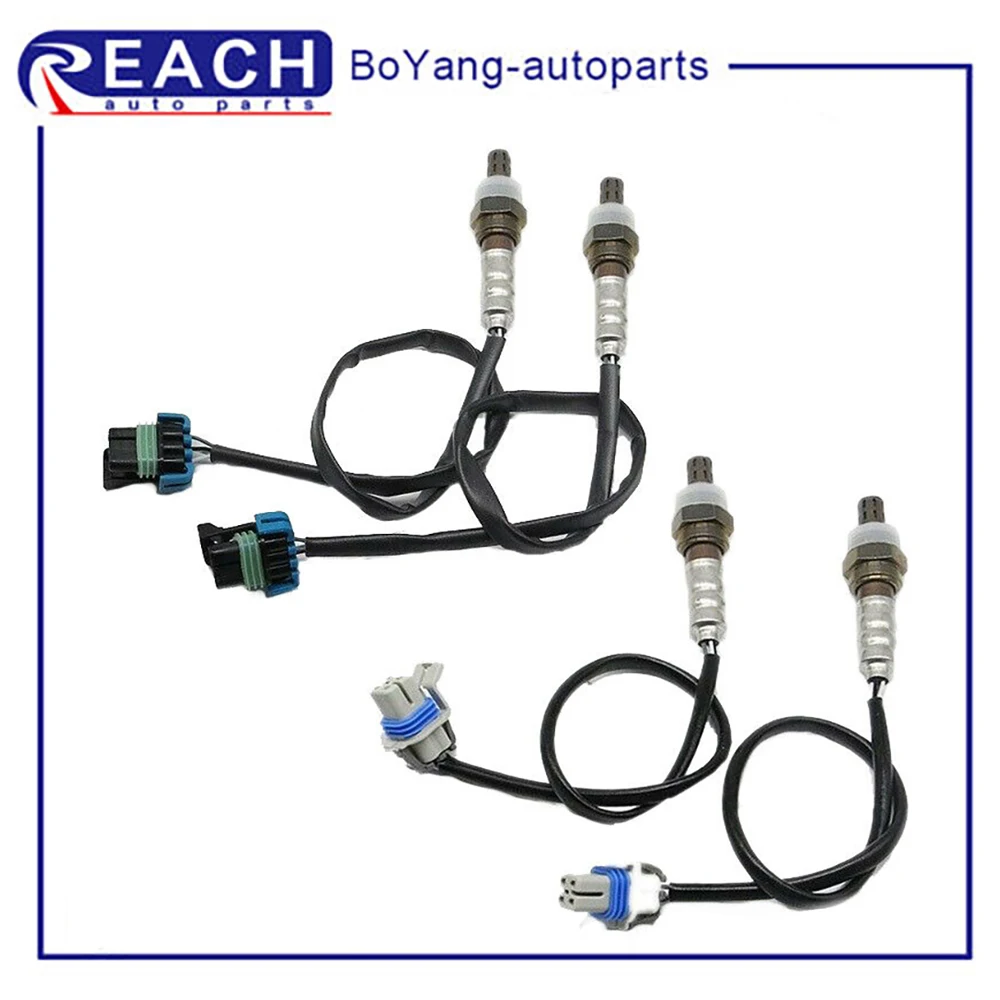 

4 Wires O2 Oxygen Sensor Upstream Downstream for 2003-2006 Cadillac Escalade EXT Hummer H2 6.0L Auto Parts Replacement 234-4669