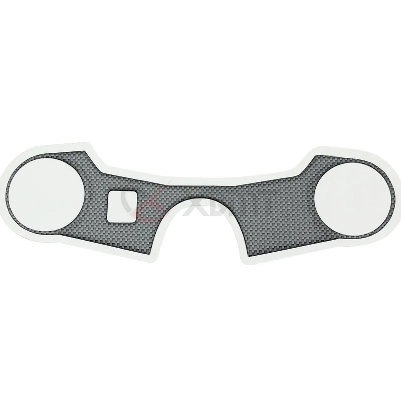 Carbon Triple Tree Top Clamp Decal Pad Sticker Fit For Suzuki GSXR1000 07-08 k7