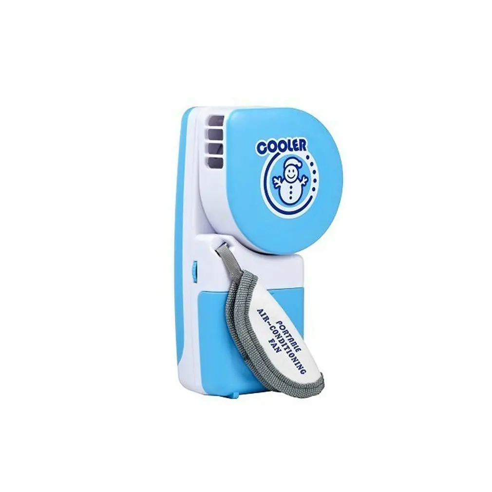 

Summer Air Conditioning Mini Fan Usb Rechargeable Battery Cooling Student Portable Leafless Small Fan