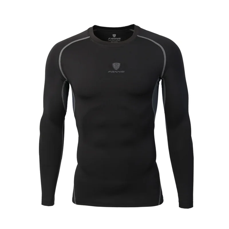 Men Fitness Compression Dry-fast Shirt Bodybuilding Long Sleeve Men T Shirt Camouflage Running Sports Shirt Tops