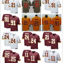 Сшитые мужские трикотажные изделия из Джерси, США, Alex Smith, Sean, Taylor, Ryan, Kerrigan, Chris, Томпсон, Josh, Norman, цветные футбольные майки