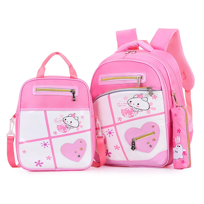 

Fashion-Korean-style Schoolbag for Elementary School Students Girl'S Princess Children Backpack Cute Backpack