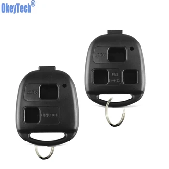 

OkeyTech Remote Replacement Car Key Shell For Toyota CAMRY RAV4 Corolla YARIS For LEXUS GS300 With Screw 2/3 Buttons No Blade