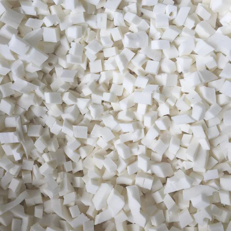 Scrap Latex Granule Punching Diced Scrap Toy Couch Pillow Filler Shredded High Resilience Hole Nail