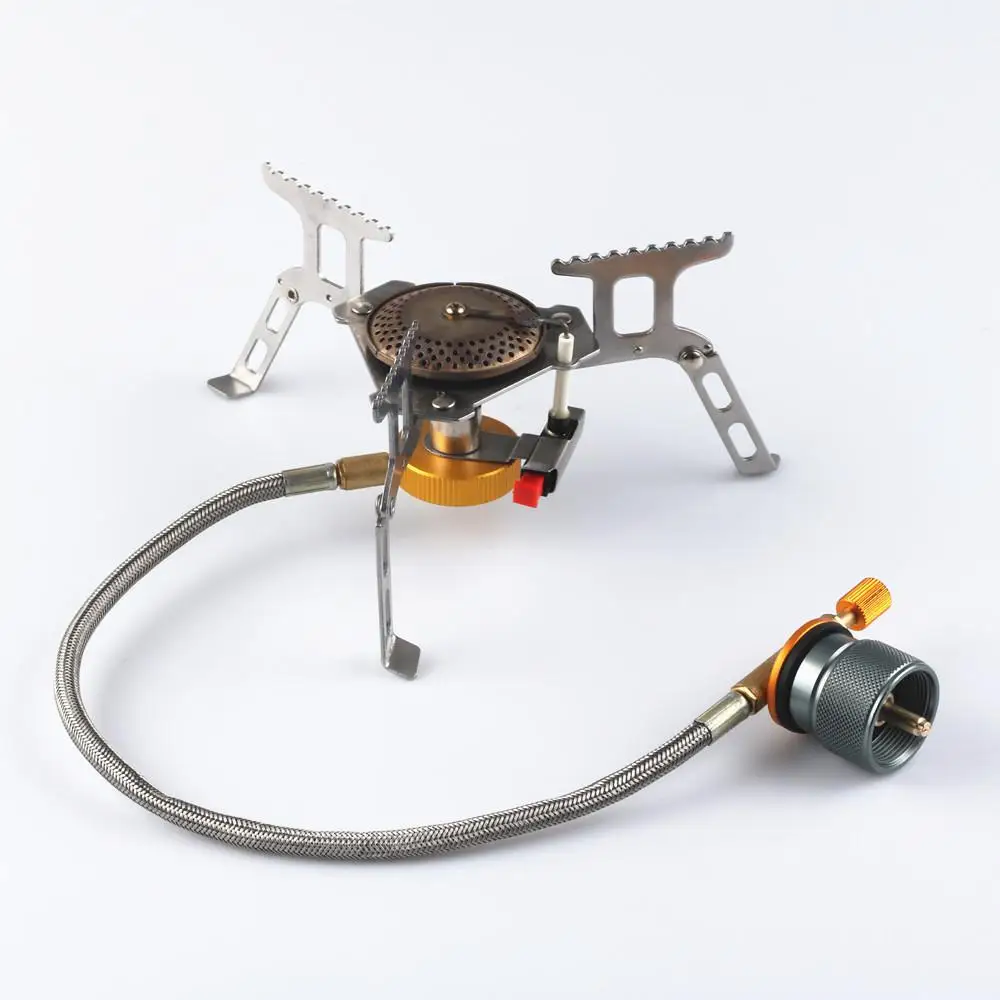 

Kuulee 1L Furnace Head Adapter Split Type Furnace Head Adapter Gas Adapter Outdoor Camping Stove Convert gas furnace