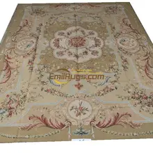 Шерсть aubusson ковры Античный стиль Neo Классический пол спальня прямоугольник большой