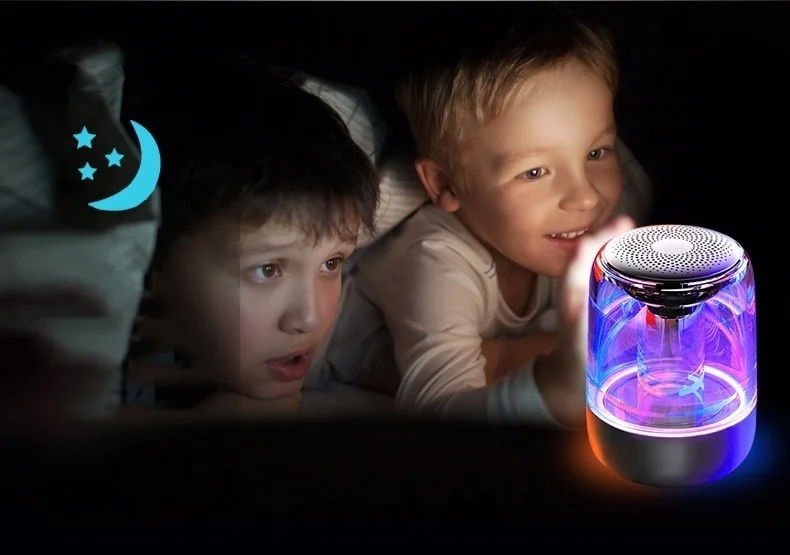 Bluetooth динамик Портативный беспроводной RGB светодиодный Bluetooth динамик s ночной Светильник HD HiFi мощный звук бар динамики Soundbar Мода