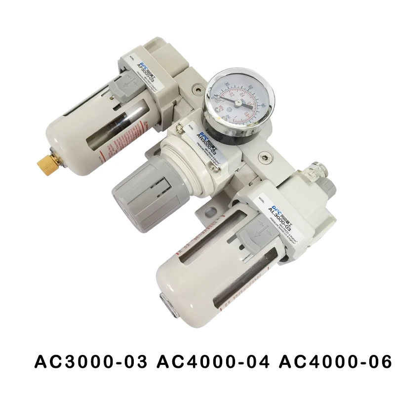 Processador de ar Compressor Regulador Válvula de Alívio do Filtro Sanlian Peças Separador de Óleo Fonte de ar Ac200002 Ac3000-03d Ac4000-04d