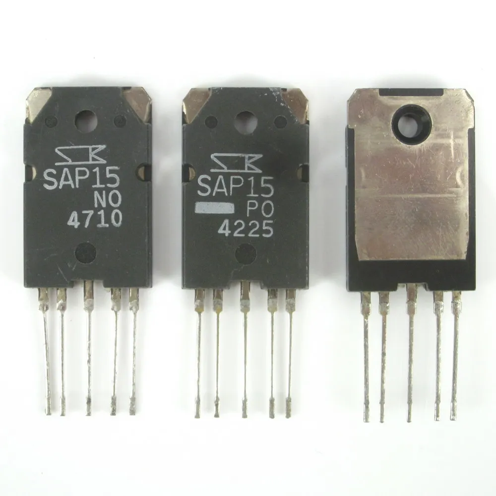 2 пары/10 пар усилитель звука SANKEN SAP15N SAP15P | Электронные компоненты и принадлежности