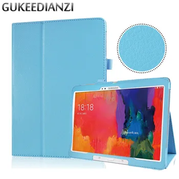 

For Samsung Galaxy Note(2014 Edition) 10.1 P600 P601 Tab Pro T520 T525 Tablet PC Folio PU Leather Stand Case Protective Cover