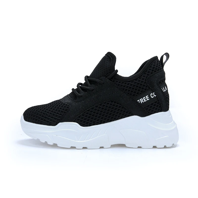 

2019 New Woman Platform Wedges Heels Shoes Women Shoes with Increased Platform Sole Female Fashion Casual Walking Buty Damskie