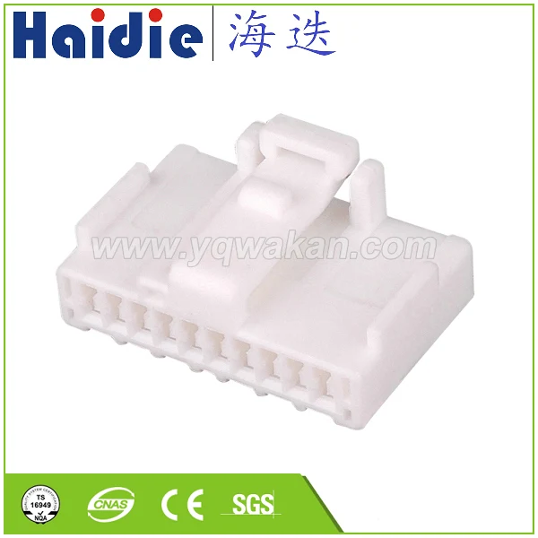 

Free shipping 5sets electric 10pin auto housing plug, plastic wire cable harness connector 7283-7602