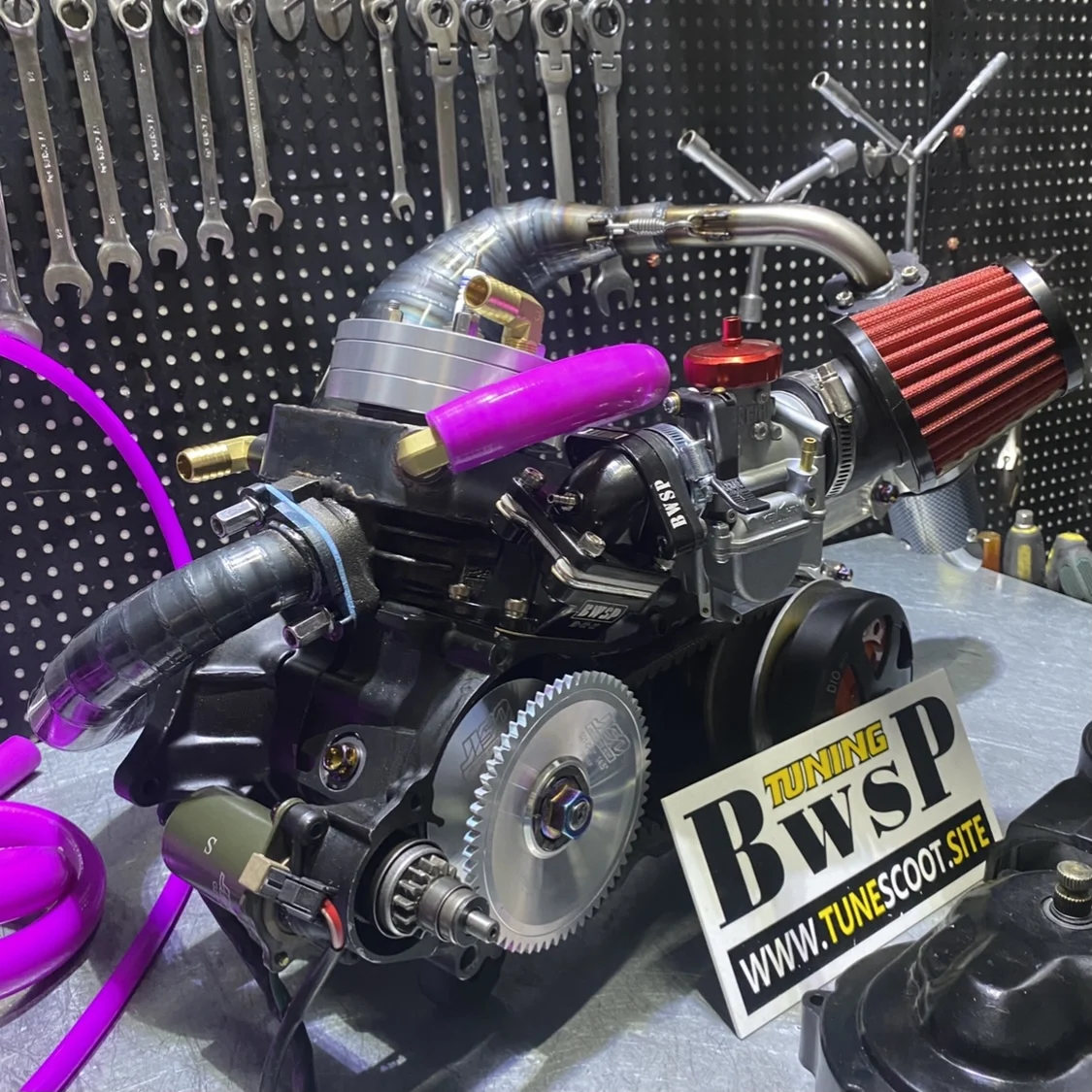 DIO50 двигатель 125cc AF18 водяное охлаждение JISO цилиндр с большим отверстием 54 мм