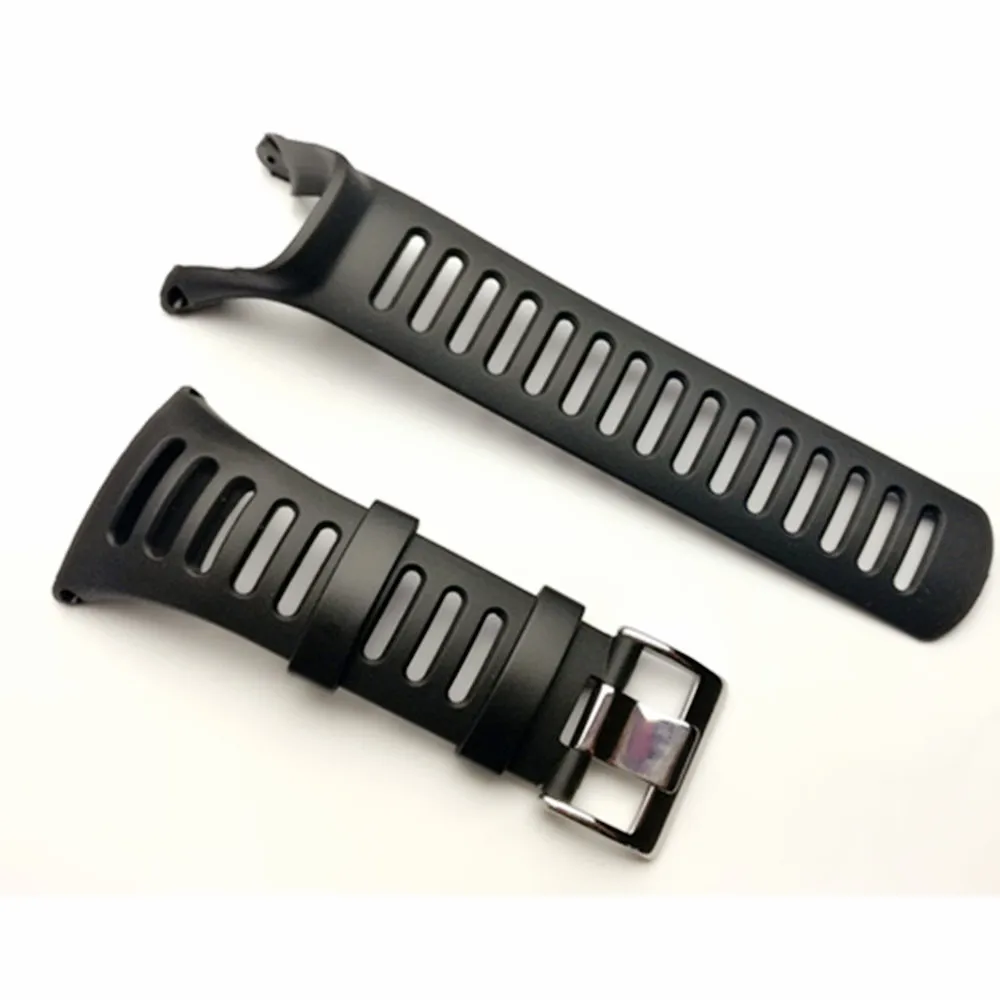 Watchband for SUUNTO Ambit 1 2 3 4 peak 2R 2S SAPPHIRE 24mm Men's Watch Rubber strap band with Screwdriver Watch Accessories