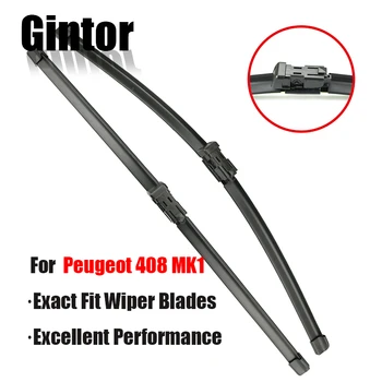 

Gintor AUTO Car Wiper LHD Front Wiper Blades For Peugeot 408 MK1 2010 - 2014 Windshield Windscreen Front Window 30"+26"