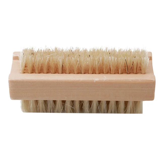 type 1 Two-sided Hand and Nail Brush With Bristles Manicure Pedicure Scrubbing Nail Bath Brush Fingernail Hand Foot Brush EJ976394 - Цвет: type 1