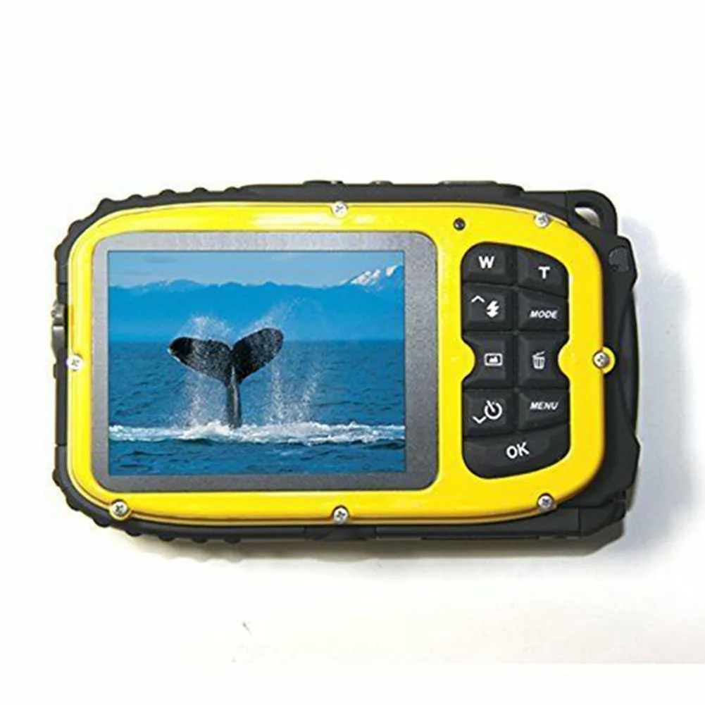 

16MP LCD Display Anti Shake Handheld USB Underwater Sports Outdoor Waterproof Camera Detection Digital Video Professional Diving