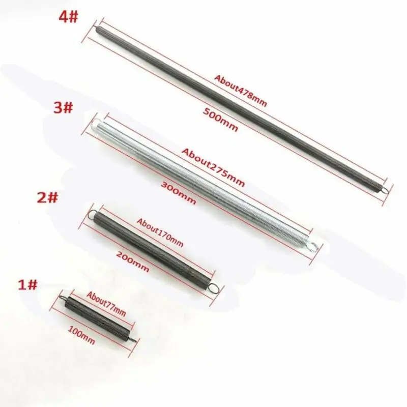 

diameter 10mm Dual Hook Long Expansion Tension Spring Hardware Accessories 304 Stainless length 100mm-350mm