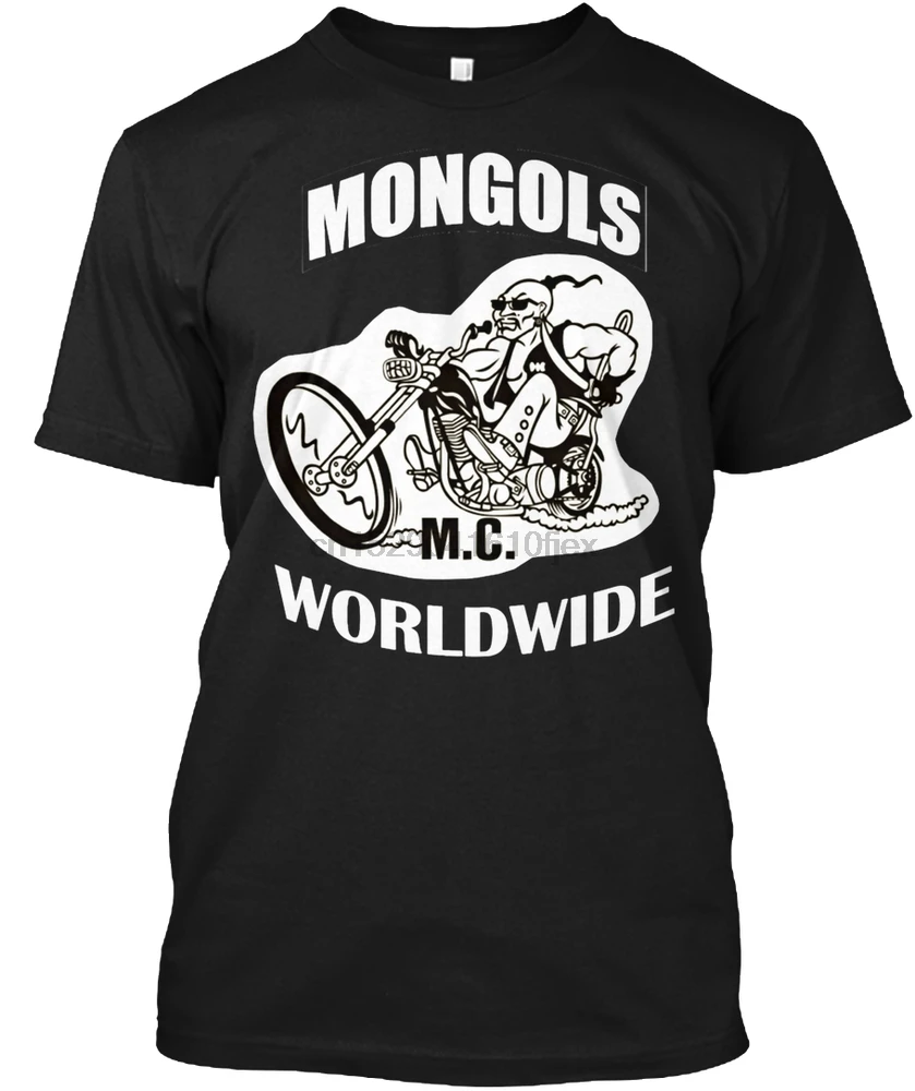 Мужская футболка MONGOLS MC World футболки женские | одежда