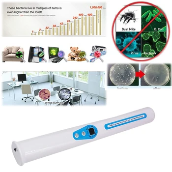 

Portable UV Light Disinfection lamp Stick Hand Wand Handheld Deep Cleaning Tools For Home Hotel Bathroom Travel Trip