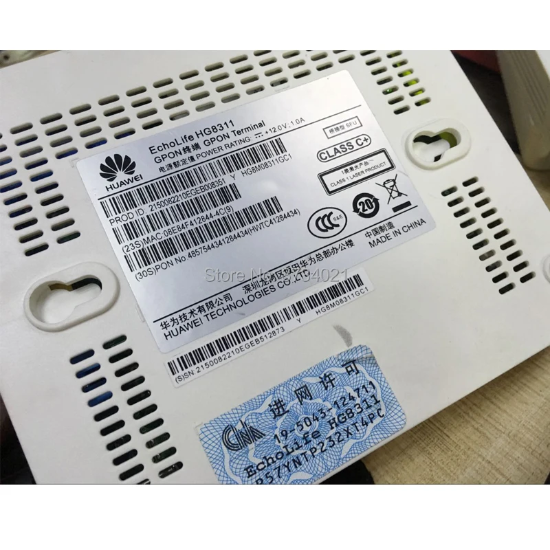 Оригинальный Huawei HG8311 GPON терминал ONU 1FE + 1 порт ONT английская версия такая же