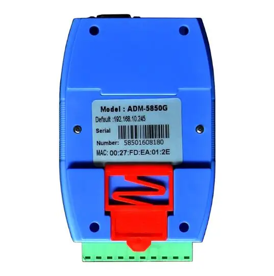 ADM-5850G промышленный Шлюз Modbus сервер MODBUS TCP к Modbus RTU/ASCII с RS485/422/232 и Ethernet порт Modbus САП порт мачты