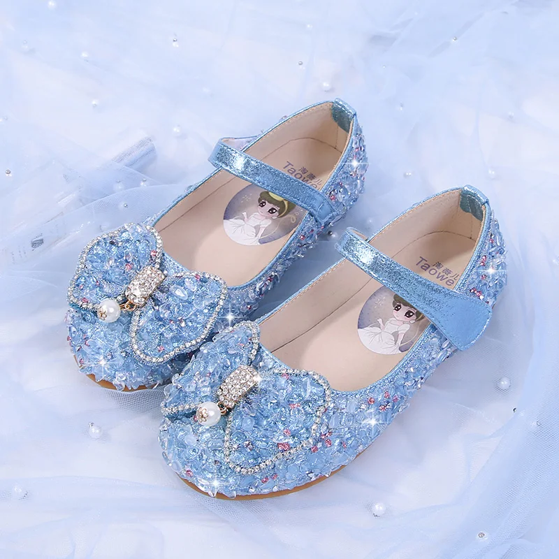 

Girl's princess shoes spring and autumn 2020 soft sole versatile little girl foreign style children's single shoes