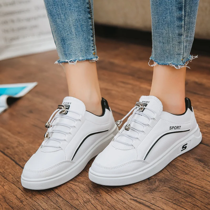 

Autumn & Winter Korean-style White Shoes Low Top Sports Casual plus Velvet Warm Padded Korean-style Women Shoes Students Shoe