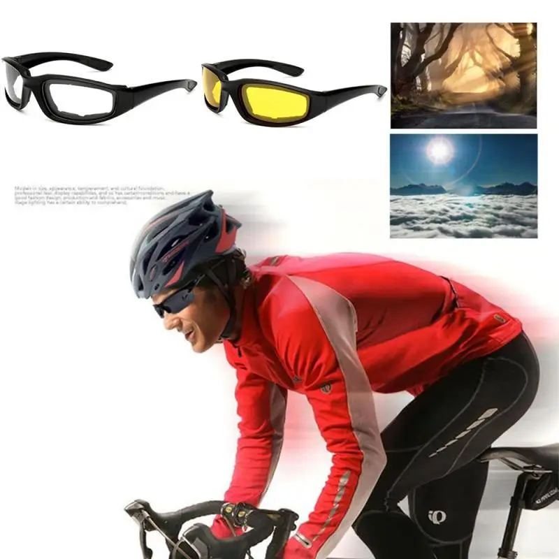 Очки для водителей с защитой от ультрафиолета, антибликовые солнцезащитные очки для езды на открытом воздухе, очки для мотокросса, можно использовать в ночное время, аксессуары для мотоциклов