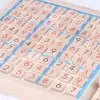 2021 New Sudoku Block Jigsaw Toys Educational Multi-Function Wooden Desktop Games Sudoku Nice Gift for Children 4