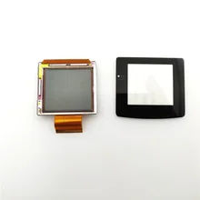 Kit de tela lcd original normal para console de gameboy, cor para console gbc