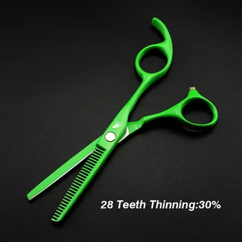 

5.5inchs FM-12 Green straight handle Professional Pet Groomer Shears