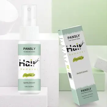 

30ml Natural Permanant Hair Inhibitor Painless Hair Removal Spray Beard Bikini Intimate Legs Body Armpit Hair Removal Cream